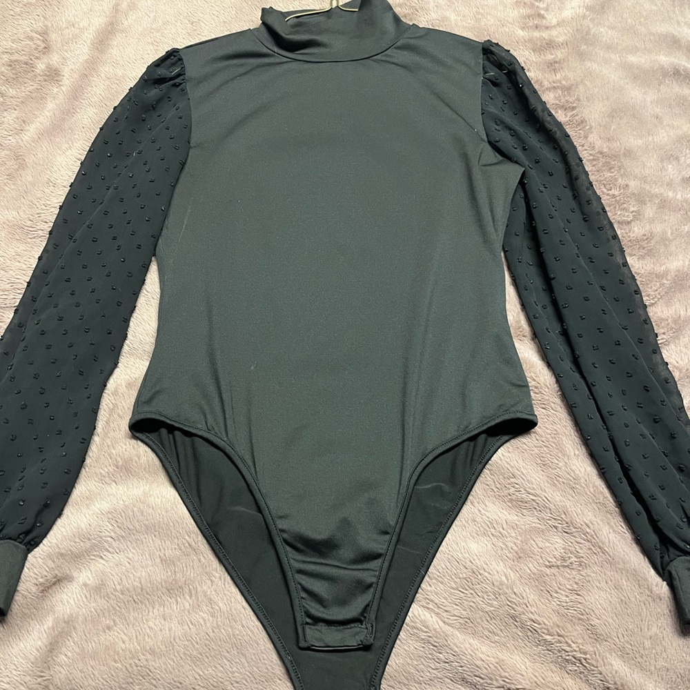 Black Long Sleeve One Piece